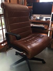 Knoll Leather Office Chair
