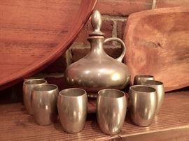 Vintage Pewter set from Holland