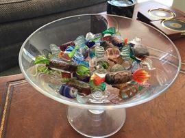 Murano glass candy