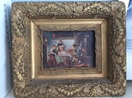 Antique framed ....