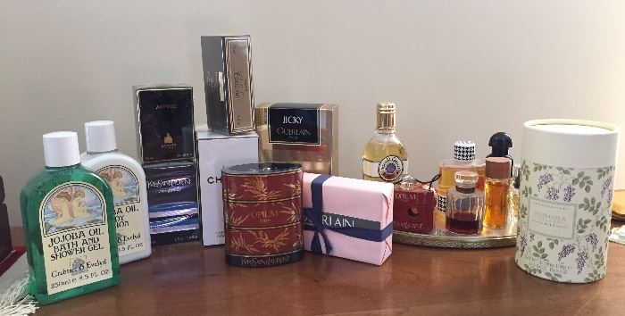 Perfumes, many unopened