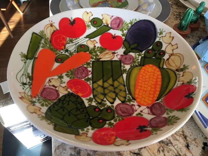 Big colorful platter