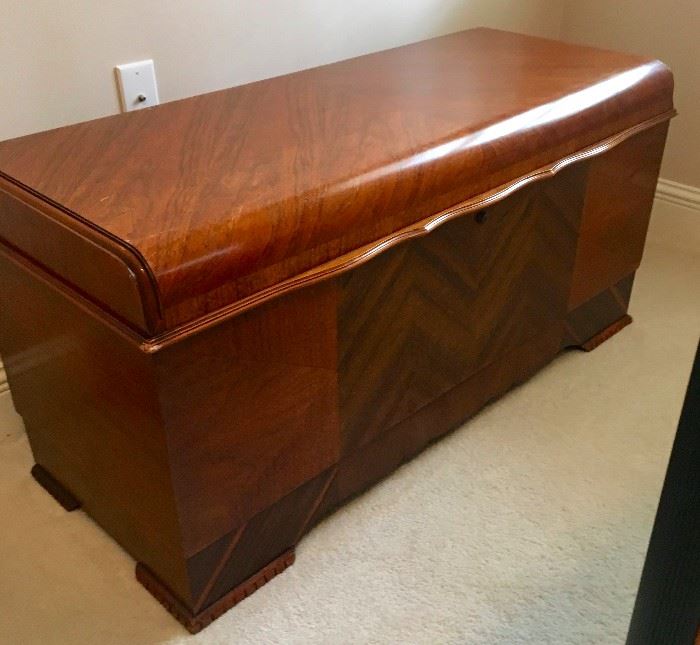 Vintage cedar chest by Lane