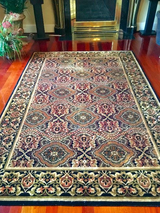 5.7 x 8.5 thick oriental carpet, the highest quality carpet you can buy and in pristine condition!!!