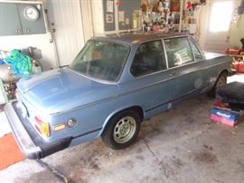 1974 BMW 2002 Tii, 2 door, with rebuilt engine.