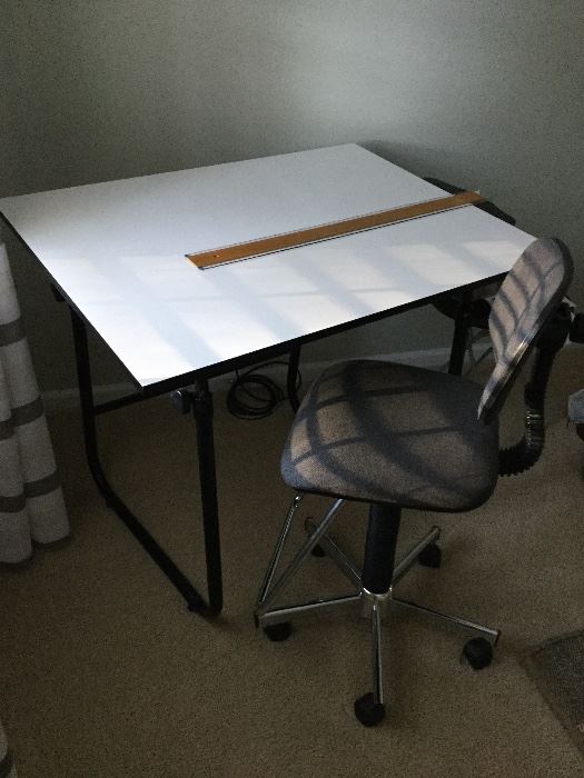 Adjustable Drafting Table.