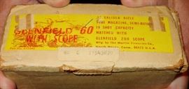 GLENFIELD 60 .22 CAL. SEMI-AUTOMATIC RIFLE WITH MATCHED GLENFIELD 200 SCOPE MIB NOS