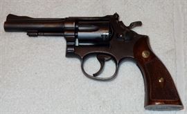 SMITH & WESSON 22 CAL. REVOLVER RESTORED NEVER FIRED AFTER RESTORATION