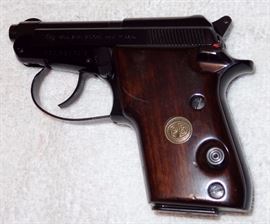 BERETTA MODEL 21A 25 CAL. CLIP FED SEMI-AUTOMATIC