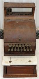 ANTIQUE CANDY STORE COUNTER NATIONAL CASH REGISTER 