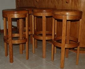 Oak Bar Stools