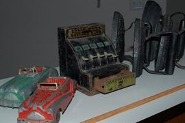 Sad Irons and Antique Toys