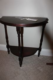 #29 Half Moon Shaped Table $45 — at Thoreau Court Madison, AL 35758.

