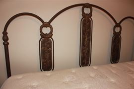 #6 Wrought Iron King Size Headbaoard $250 — at Thoreau Court Madison, AL 35758.
