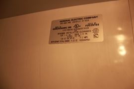 #1 GE Black SxS Refrigeraor Model GS25Qgmc BB $250 — at Thoreau Court Madison, AL 35758.
