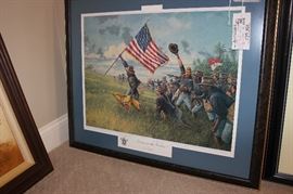 #56 Dress on the Colors Limited Edition Dallon Signed Print $100 — at Thoreau Court Madison, AL 35758.
