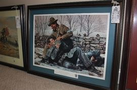 
#58 Limited Edition Dale Gallon Signed Print - An Act of Compassion - $100 — at Thoreau Court Madison, AL 35758.
