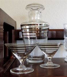 Art Deco Cocktail Set