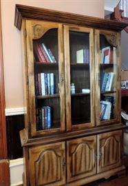 China Cabinet and Books