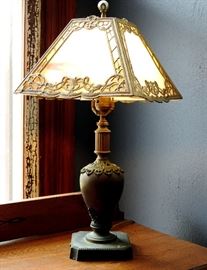 Antique Glass Lamp