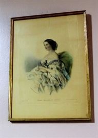Victorian Lady Print