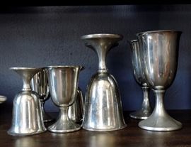 Pewter Goblets