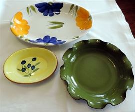Handpainted Serving Platters