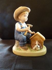 1980's Homco Denim Days Figurine Collectibles