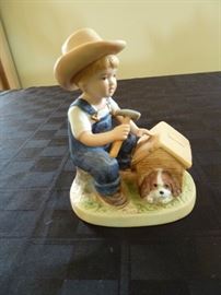 1980's Homco Denim Days Figurine Collectibles