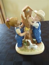 1980's Homco Denim Days Figurine Collectibles