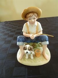 1980's Homco Denim Days Figurine Collectibles