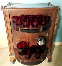 retro cocktail cabinet