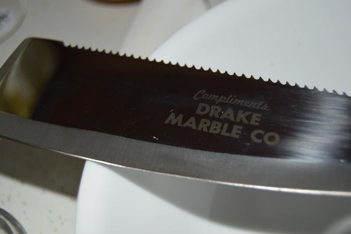 Vintage advertising knife