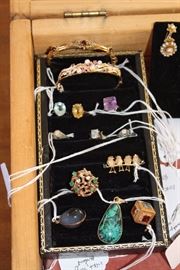 gorgeous bracelets, pins, rings