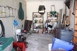 garage full of items