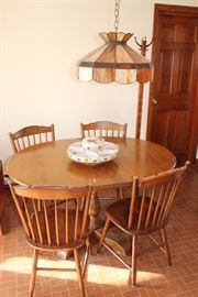 hitchcock table and chairs