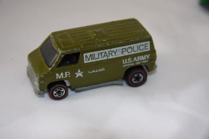 Hot Wheels Redline Military Police van