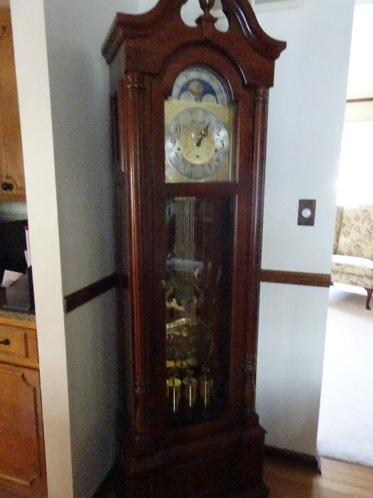 Emperor Tall Case Grandfather Clock 21"W X 11"D X 79"h