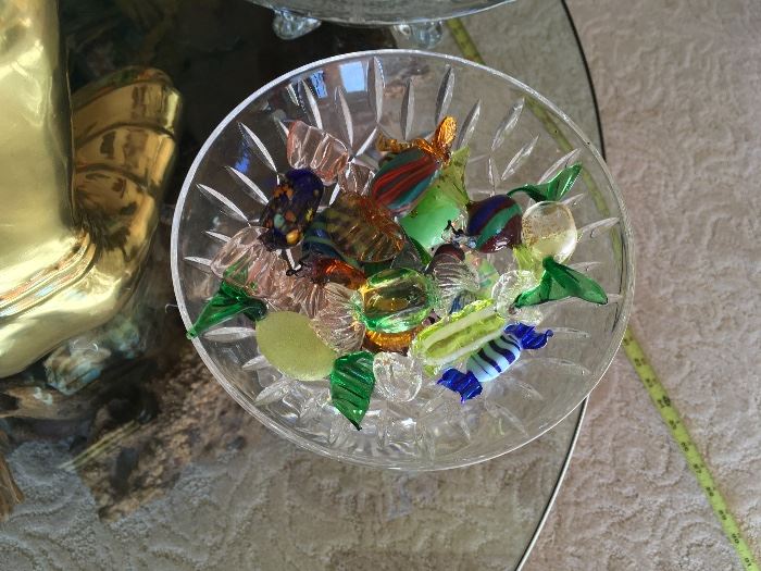 Murano glass candy