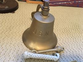 Brass ships bell