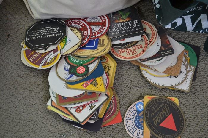Beer coasters - large collection