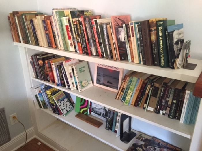 Books Gardening, Home remodeling, Novels..