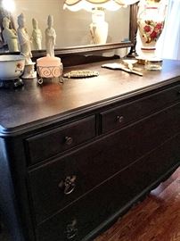 We Have Some Nice Antique Pieces Like This Beautiful Dresser and Mirror...