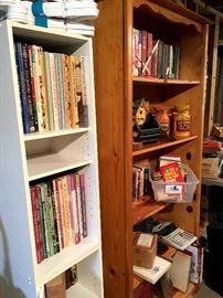 Several Bookcases...