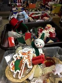 Christmas Items...Some Vintage...and Cookie Jars Too!...