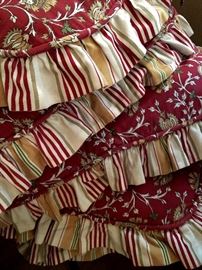 Seat Cushions...To Go With The Kitchen Table with 6 Chairs w/a leaf That I FORGOT TO TAKE A PICTURE OF...Duh.  Guess You'll Just Have To Come and See It!...