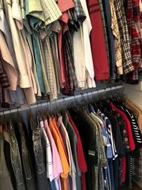 We Have A Really Nice Selection of Men's Clothing For you Guys!...