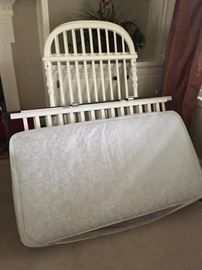 crib and mattress