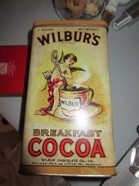 WILBURS BREAKFAST COCOA TIN