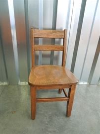 vintage Juvenile School Chair